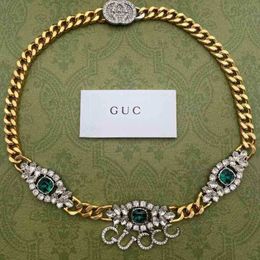 bijoux de créateur bracelet collier anneau / laiton incrusté de strass femmes filet rouge même gland de haute qualité