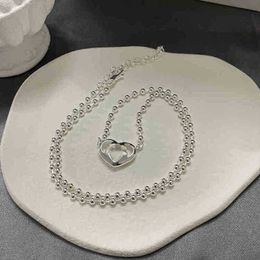 designer sieraden armband ketting ring ins eenvoudige liefde Kraal verstelbare trui ketting voor mannen vrouwen om Valentijnsdag cadeaus te geven