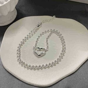 designer sieraden armband ketting ring ins eenvoudige liefde Kraal verstelbare trui ketting voor mannen vrouwen om Valentijnsdag geschenken van hoge kwaliteit te geven