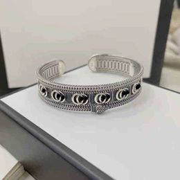 bijoux de créateur bracelet collier anneau serpent utilisé vent rayure engrenage esprit serpent surround amoureux Bracelet de haute qualité