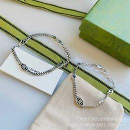 bijoux de créateur bracelet collier anneau rue corde chaîne tissé émail 925 hommes femmes bracelet imbriqué