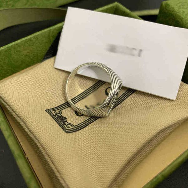 bijoux de créateur bracelet collier anneau cuivre blanc ancien style simple règle ancienne modèle de route grand anneau pour hommes