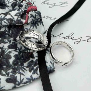 bijoux de créateur bracelet collier bague année oiseaux personnalisés fleurs amour vêtements d'hiver polyvalent couple bague
