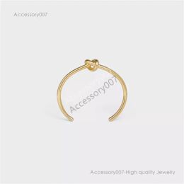 designer sieraden braceletmen vrouwen stropdas armbanden manchet voor vrouwen sieraden eenvoudige mode creatieve staaldraad rose zilver goud armband charme armbanden ontwerper