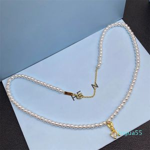 Designer sieradenketens voor vrouwen hangdoek kettingen uniek ontwerp niche juweel hanger kralen ketting elegant herdenkingsgeschenk