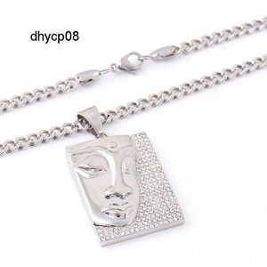 Joyas de diseñador producto personalizado collar de plata esterlina colgante 925 collar de plata cadena moissanite collar de diamantes