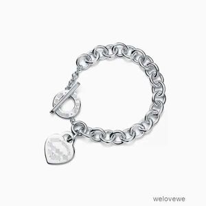 Designer Sieraden voor Vrouwen Armband Klassiek t Home 925 Sterling Zilveren Hart Gloednieuwe Diamant Pijlpunt Liefde Hanger Armband Mode Handkleding Groothandel P8L8