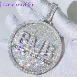 Bijoux de créateurs Hip Hop Iced Out Pendant 2,5 