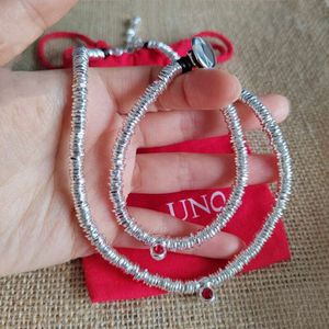 Joyería de diseñador Collar de lujo Marca de moda España Unode50 Pulsera pequeña de cuentas de cristal Regalo