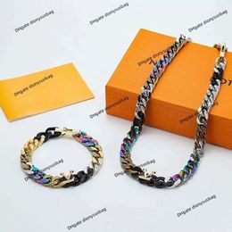 Designer sieraden ketting merk armband luxe gedoofde Cubaanse hiphop-stijl paar armband premium editie slotschroef brief mode