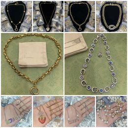 Designer sieraden ketting voor vrouw mannen ketting gouden kettingen designer liefde hart diamant luxe 925 sterling zilveren sieraden huwelijkscadeau voor dame