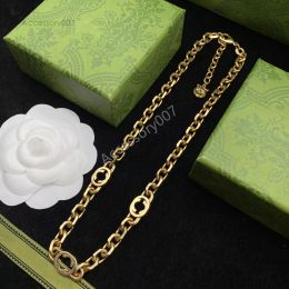 collier de bijoux de créateur colliers de bijoux de luxe en or colliers de créateurs colliers de mode pendentifs cadeau d'anniversaire