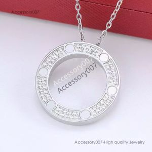 collier de bijoux de créateurcolliers de chaîne en argent designer pour femmes bijoux en or bijoux en acier inoxydable bijoux pour femmes cadeau de Saint Valentin livraison gratuite