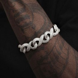 Bijoux de créateurs Personnalisation personnalisée Bracelets Hip Hop Prix d'usine Bijoux cubains fins Bracelet Bracelet en diamant exceptionnel