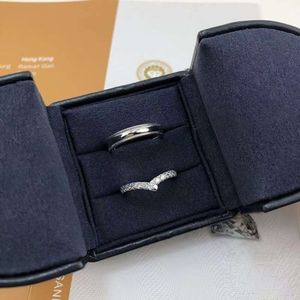 Designer sieraden Ring Bruiloft Simulatie Diamanten Ring voor Mannelijke en Vrouwelijke Koppels Voorstel Ceremonie Gebruik Ring Platte Vervangingsring als Valentijnsdagcadeau