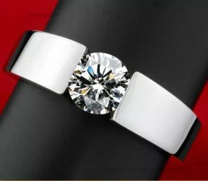 Designer sieraden ringen Classic Engagement 925 zilveren Ring mannen 18K echt wit vergulde Pijlen CZ Diamond liefhebbers beloven Ring voor mannen vrouwen