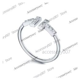 designer sieraden ringen liefdesring ontwerper luxe sterling zilver cadeau voor Valentijnsdag trouwdag outfit mode stijlvol maat 6/7/8/9/11 mm niet-allergisch