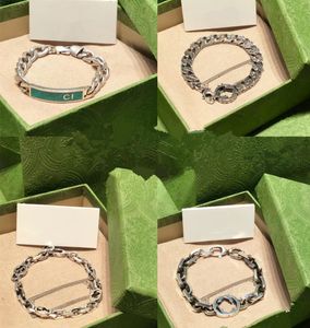 Joyas de diseñador Mujeres Pulseras Joyas Dama 925 Silver Silver Silver Gold Heart Link Cadena Cuba Pulseras brazalete para mujer Regalos de fiesta Regalos