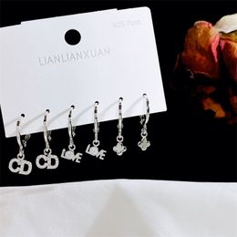 Bijoux de créateurs Femmes Boucles d'oreilles de luxe Boucles d'oreilles Designer Boucles d'oreilles en diamant en forme de cœur en forme de coeur pour femmes hommes 10 mm 14 mm en or rose rose cadeau amour