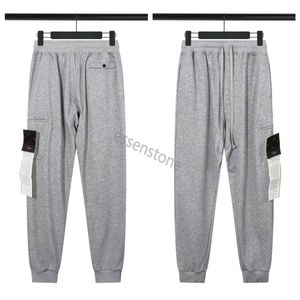 Pantalones de chándal de diseñador para hombre, pantalón de piedra, letras de moda, pantalones de carga de piedra, cremallera, pantalones deportivos largos, pantalones de islas de piedras