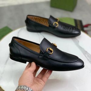 Designer Jordaan chaussures habillées hommes en cuir véritable appartements de luxe mocassins en or mocassins bureau affaires chaussure formelle avec boîte