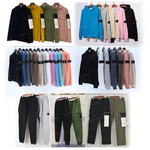 Diseñador Jumper Chándal Bordado Brújula Insignia Sudaderas con capucha Jersey Pantalones de carga Chaqueta Suéter Para hombre Mujeres Tops Pantalones cortos