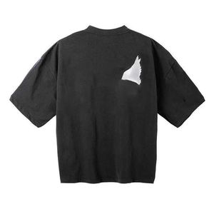 Designer Fashion Wests Luxe T -shirt Drie feestennaam Peace Dove Gedrukte heren en dames T -shirt Yzys Sweater Zwart