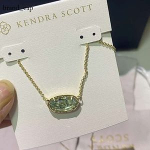 Designer Kendrascott Neclace Jewelry Chain Singapourien Elegance Oval Collier K Collier Collier Femelle Femelle Kendras Scotts Collier comme cadeau pour Lover 771