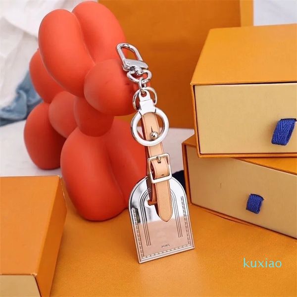 Designer Key Chain Spotlight Sac Decoration Marque Keychain Classic Car Pendant Men Femmes Femmes Joues clés