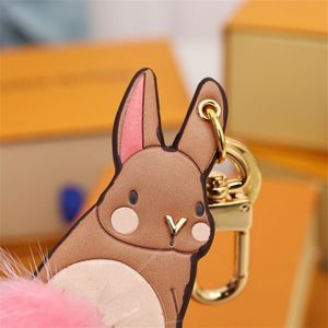 Designer Keychain Animal Fashion Key Chain pour les femmes enfants clés clés sacs de voiture de godet Pendentif Lettre de luxe Clés Ring267f