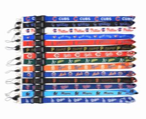 Designer sleutelhanger mode honkbal team mannen sport mobiele telefoon lanyard nek hangende lanyards voor sleutels ID-kaart werknemer kaart badge houder ID-kaart lanyard