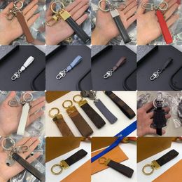 Designer Keychain Key Chains Ring Holder Brand Designers Kelechains For Porte Clef Gift Men Women Car Bag Pendante Accessoires avec boîte à poussière bijoux Lanyard