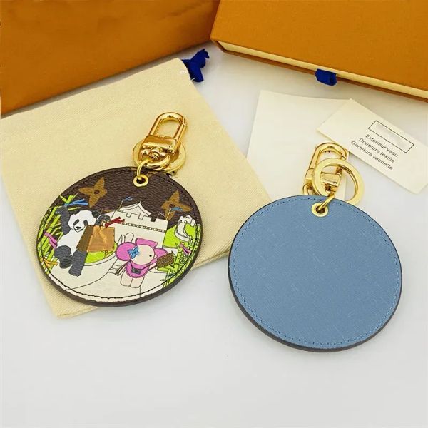 Designer Porte-clés Luxe Femmes Porte-clés Haute Qualité Voiture Porte-clés Or Noir Métal Petit Bijoux Charme Sac Pendentif Bijoux Halloween Cadeau Parfait