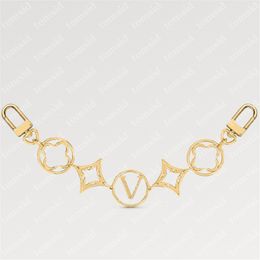 Llavero de diseñador TWIGGY CHAIN Letras doradas Moda Bolso para mujer Encanto Llavero de lujo Aleación Llavero clásico Anillos Portachiavi