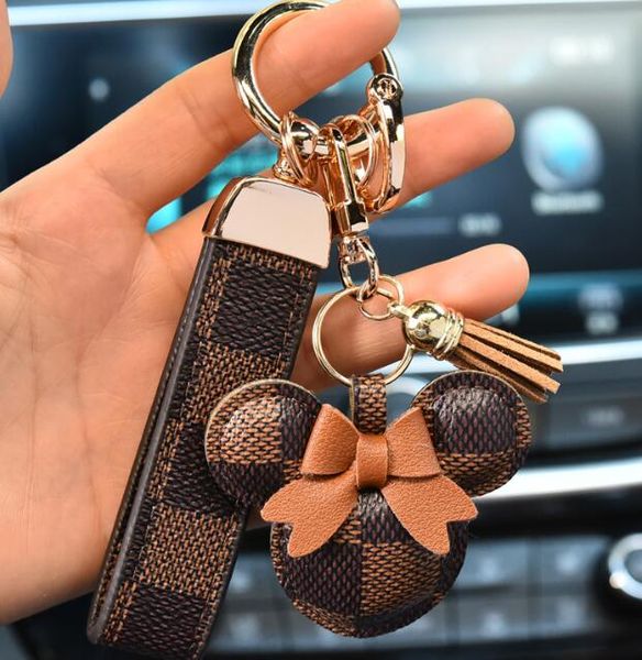 Designer Keychain portefeuille carreau de mode Purs à bandoulière Chaîne Pendre Charme Bodet Sac Fleur Mini Coin Hect Kelechains Sac Cadeaux Prinket Cadeaux ACCESSOIRES