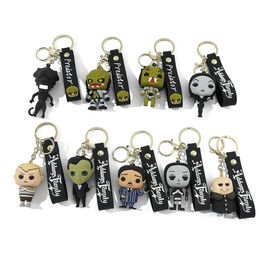 Designer Keychains Accessories Key Chain voor mannen Starbucks Key Chain Rings Creative Doll Bear Barista Drop Lijm Dop Key Chain CHARE KAAR