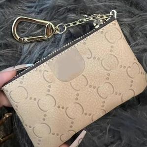 Diseñador Llaveros Titulares de cuero Monedero Monedero Unisex Moda para mujer Monedero Titular de la tarjeta Monederos Mini Monedero Bolsa Accesorios Llavero