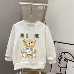 Designer Kid Sweatshirts Baby 100% Katoen Hoodies Kinderen Met Capuchon Jongens Meisjes Schattige Beer Truien Peuter Lente Winter Lange Mouwen Outwears sasakids CXD2312294