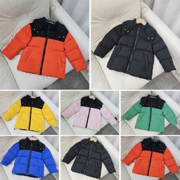 Diseñador niños niños abajo abrigo chaqueta invierno puffer algodón cálido chaquetas niños niñas parka abrigo tops nfs outwear bebé al aire libre rompevientos abrigos nortes cálidos 2024