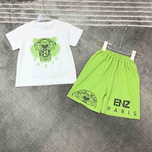 Designer Kinderkleding Luxe Baby Kids Zomerkleding Sets Kindershirt Past Kindert-shirt Jongens Meisjes Zomersets Hoge kwaliteit