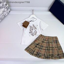 Designer Kids Clothing Sets Summer Children's Set korte mouw heren en dames sportset trendy merkdrukset baby t-shirt shorts tweedelige set babykleding