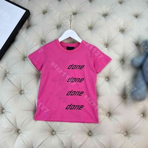 designer enfants coton t shirts welldc ne garçons et filles été simple coton chemise à manches courtes t-shirts haute qualité logo marque tops enfants vêtements album