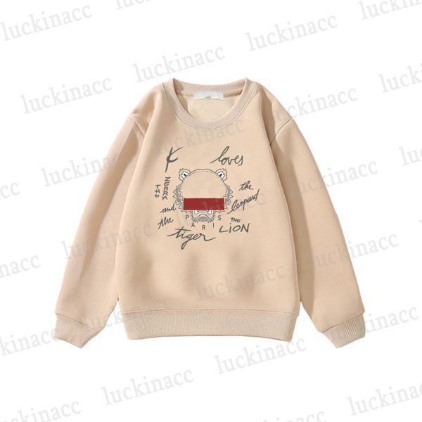 Designer Enfants Sweats à capuche Garçons Coton Sweatshirts Enfants Pull Tigre Vêtements Imprimés Filles Vêtements d'hiver Automne Tops Pulls SDLX Chance