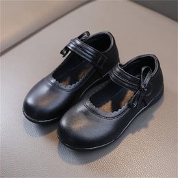 Zapatillas de deporte de diseñador para niños, sandalias con lazo de alta calidad para niñas, calzado para bebés pequeños, zapatos de vestir para fiestas de princesas encantadoras