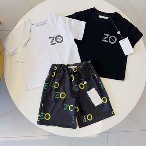 Designer Kids Tshirts Shorts Sets Tiger Brand Baby Toddler Boys Girls Clothing Set Vêtements Summer Blanc Noir Luxury Tracksuit Youth A2ax #