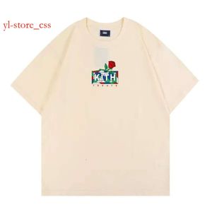 Designer Kith T-shirts Tom Jerry T-shirt Designers Men Tops Women Casual Short Sleves Sesame Street Tee Vintage Fashion Clothes Tees High Quality T-shirt 1470