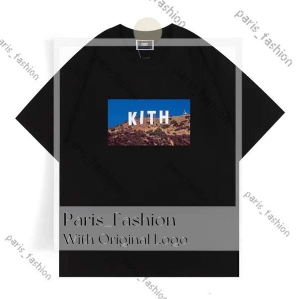 Designer Kith T-shirts Tom Jerry T-shirt Designers Hommes Tops Femmes Casual Manches Courtes SESAME STREET Tee Vintage Vêtements De Mode T-shirts Outwear Homme Shorts Taille US 228