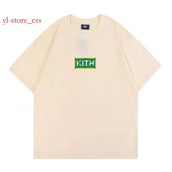 Diseñador Kith T Shirts Tom Jerry T Shirt Diseñadores Men Tops Mujeres Mangas cortas Casas de sésamo Camiseta de moda vintage Camiseta de alta calidad 3297