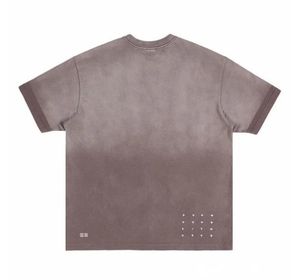 Designer Kith X Ksubi Lettre Tee Coton Lavé Crop Streetwear Qualité T-shirt T-shirts Graphique pour Hommes Vintage Vêtements Pour Hommes Oversize P2en # 167 360