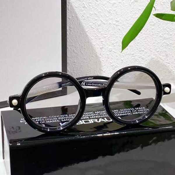 Designer Kuboraum top lunettes de soleil marque de niche allemande Kuboraum lunettes de soleil P1 mâle et femelle cadre rond oeil de haute qualité